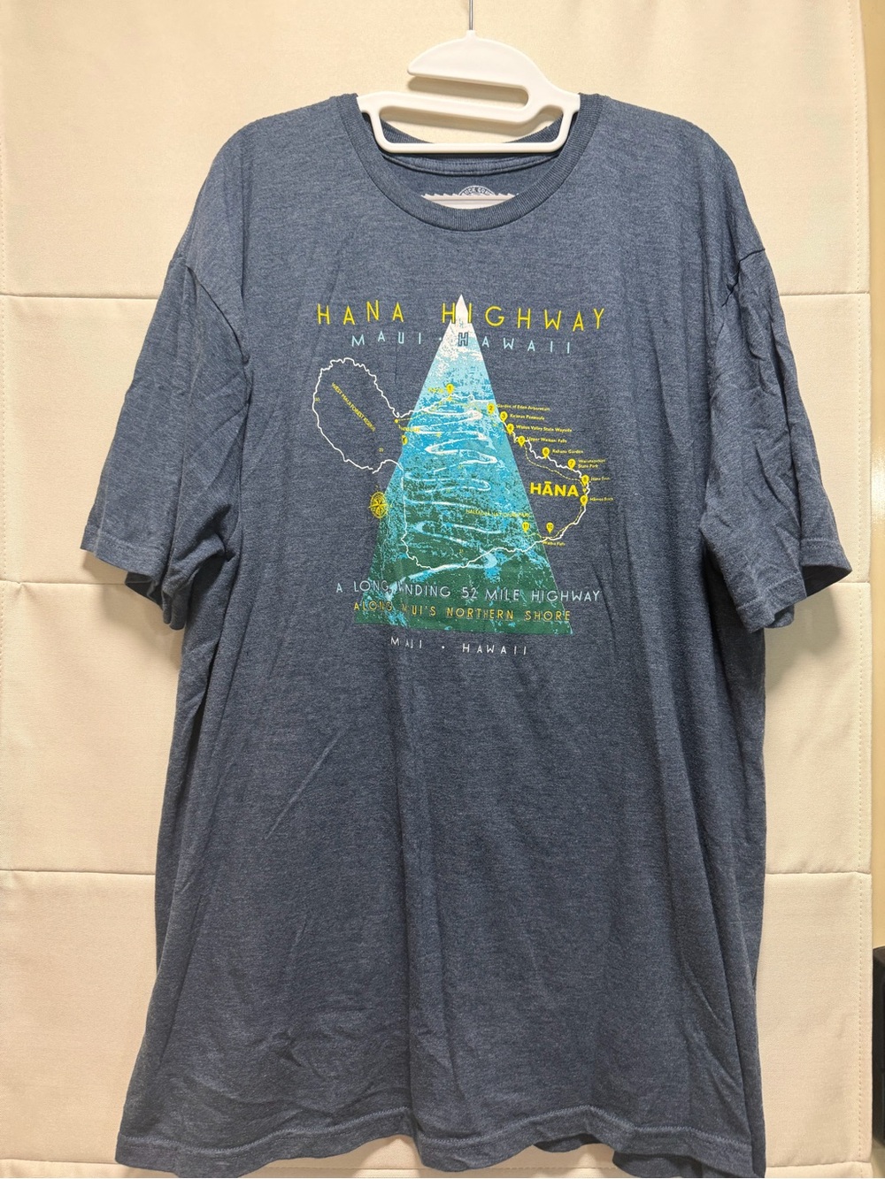 The Duck Company Hana Highway Maui Hawaii Graphic T-Shirt 2X